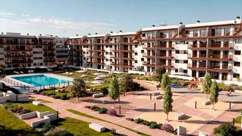 Imagen 'render' del proyecto residencial D&aacute;rsena Real de Urbincasa en Cartagena. (Urbincasa)