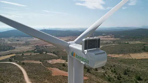 Parque e&oacute;lico de Iberdrola. (Iberdrola)