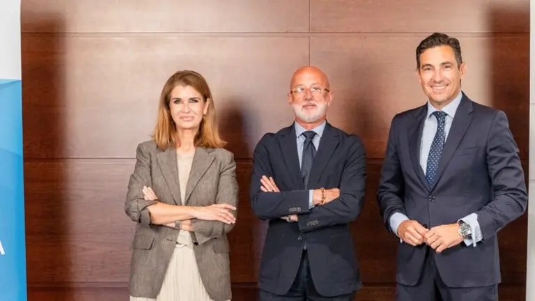 Reyes Samper, Manuel Ponce y Antonio L&oacute;pez.