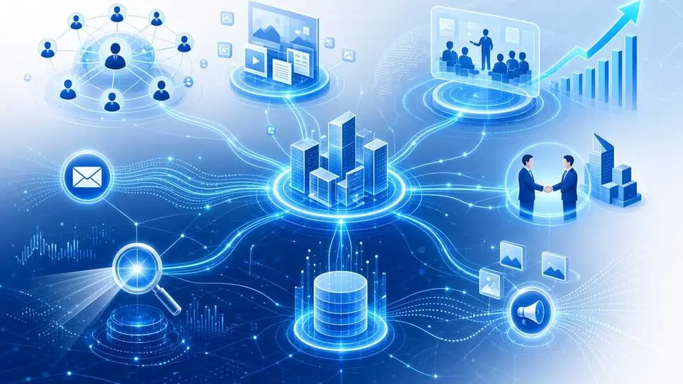 Captaci&oacute;n de clientes B2B en 2026: qu&eacute; canales funcionan de verdad para las empresas