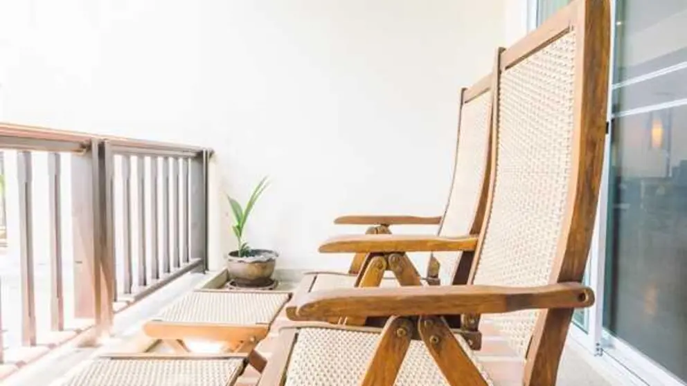 Terraza equipada para disfrutar del hogar