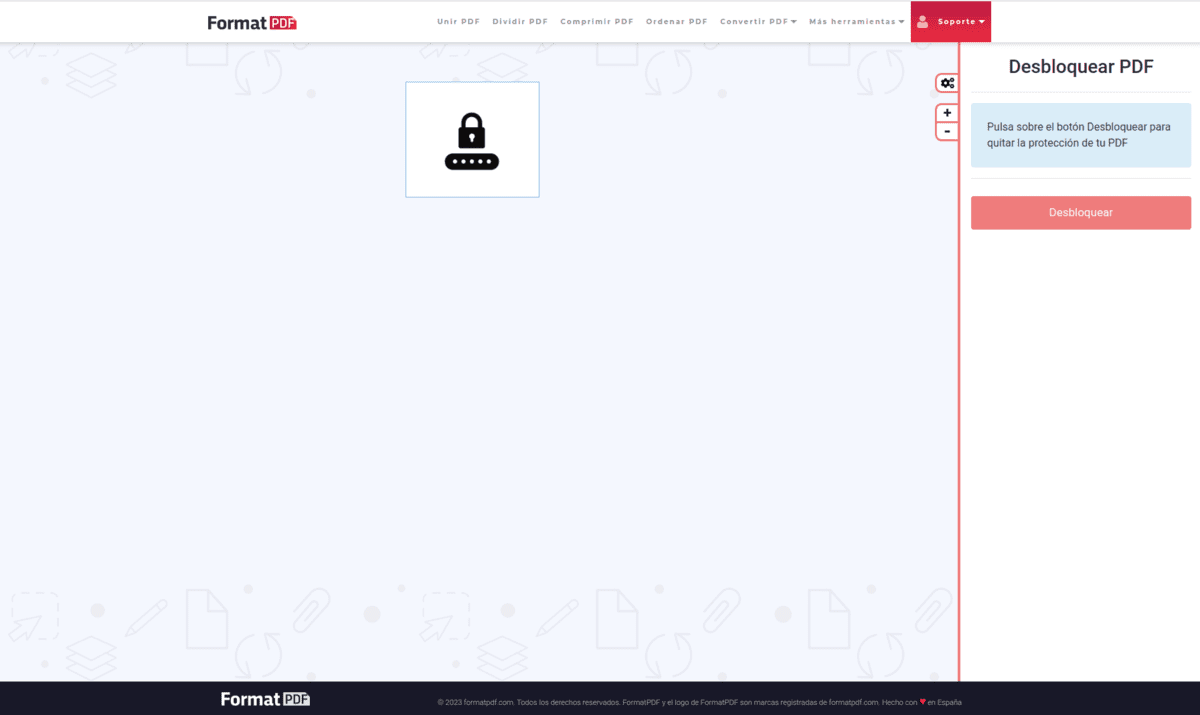 desbloquear pdf