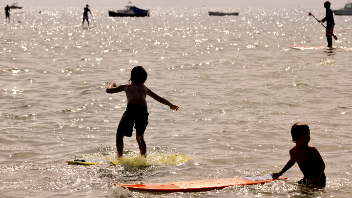 Surf en el Mar Menor