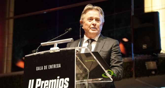 El ganador del Premio a la Trayectoria Directiva, Eliseo Orenes, CEO y propietario de Grupo Orenes.