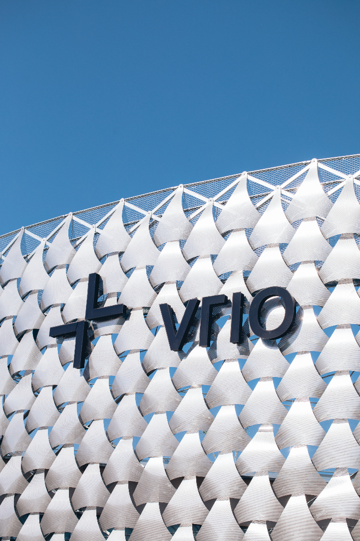 Fachada nuevas instalaciones Vrio