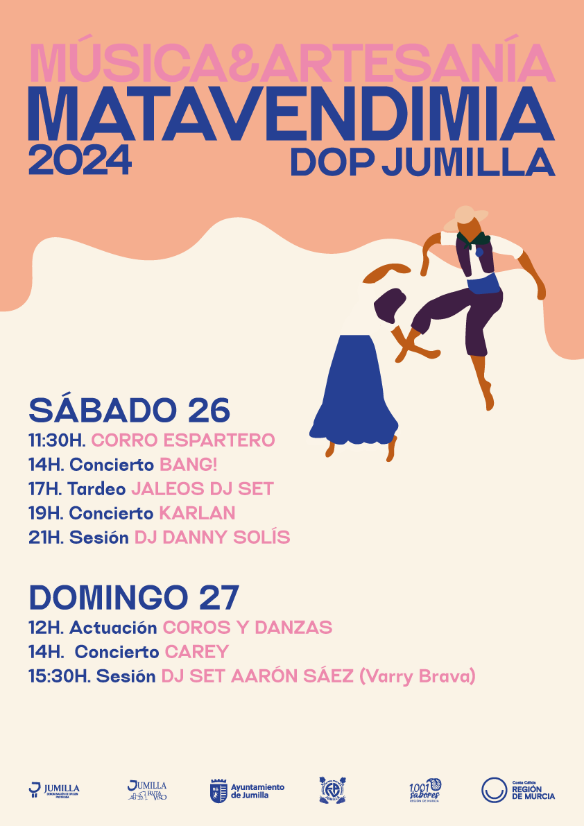 Agenda de música y artesanía.