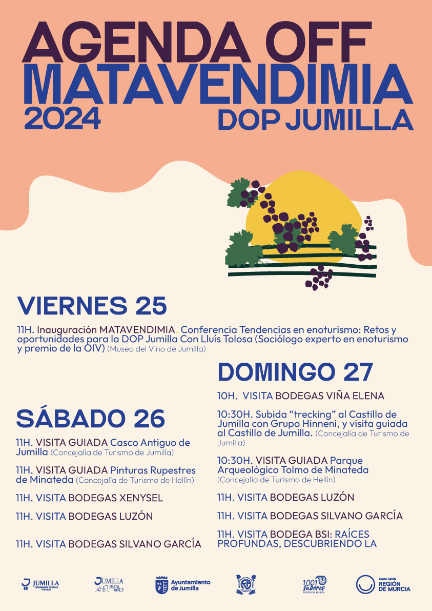 Agenda del cierre del evento.