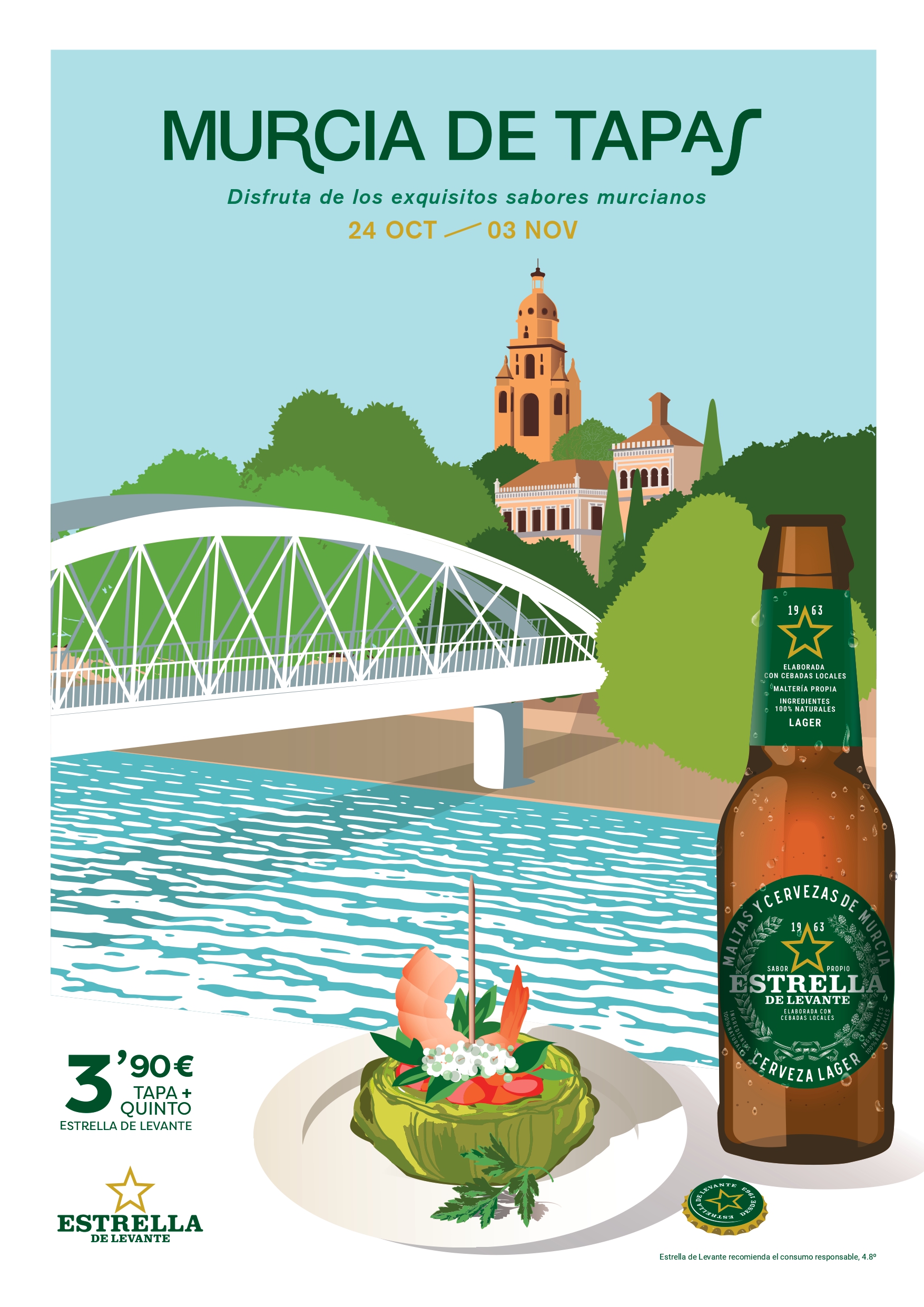 Cartel de ‘Murcia de Tapas’.
