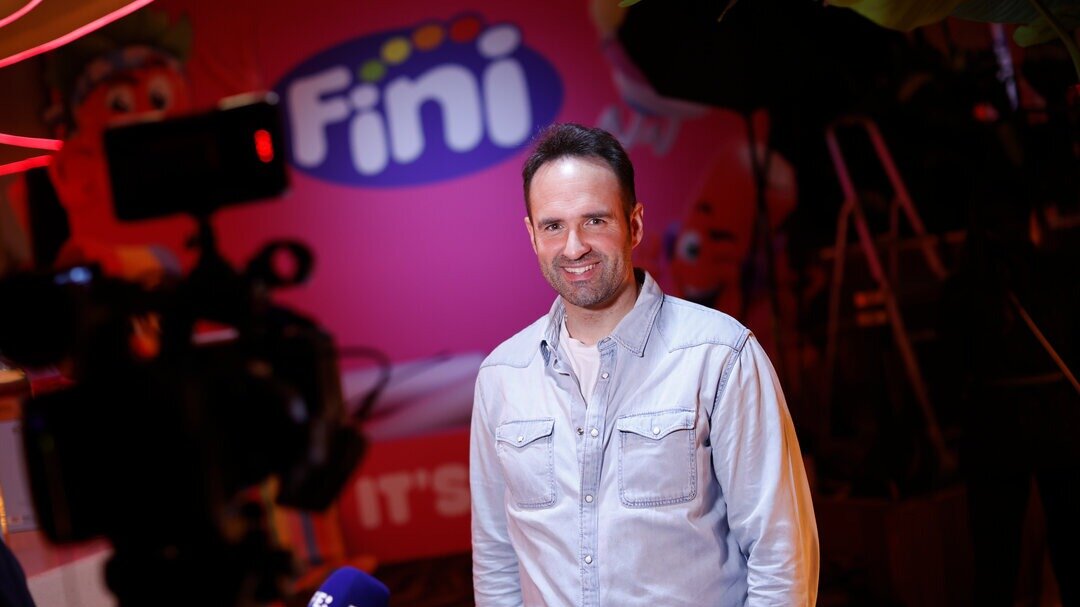 Pablo Moreno, CMO Global de Fini, en la premier del cortometraje. (Fini Golosinas)