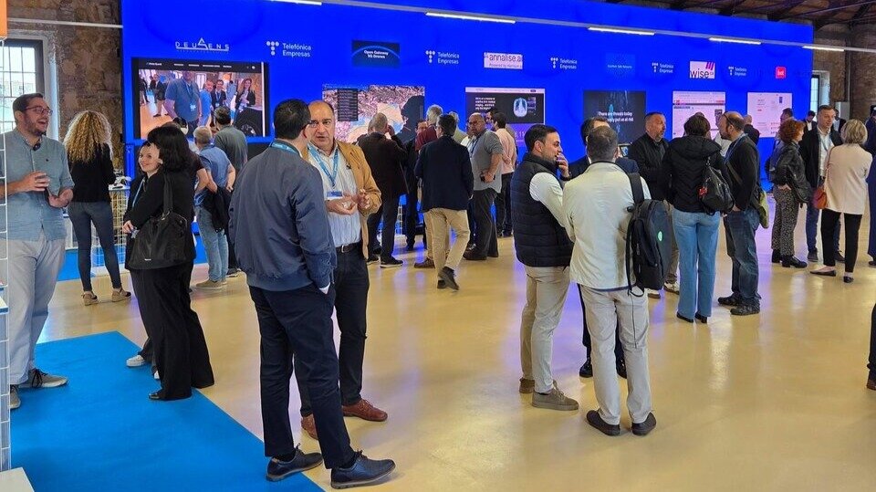 Ambiente en el ‘Innovation Day’ de Telefónica en Murcia. (Telefónica)