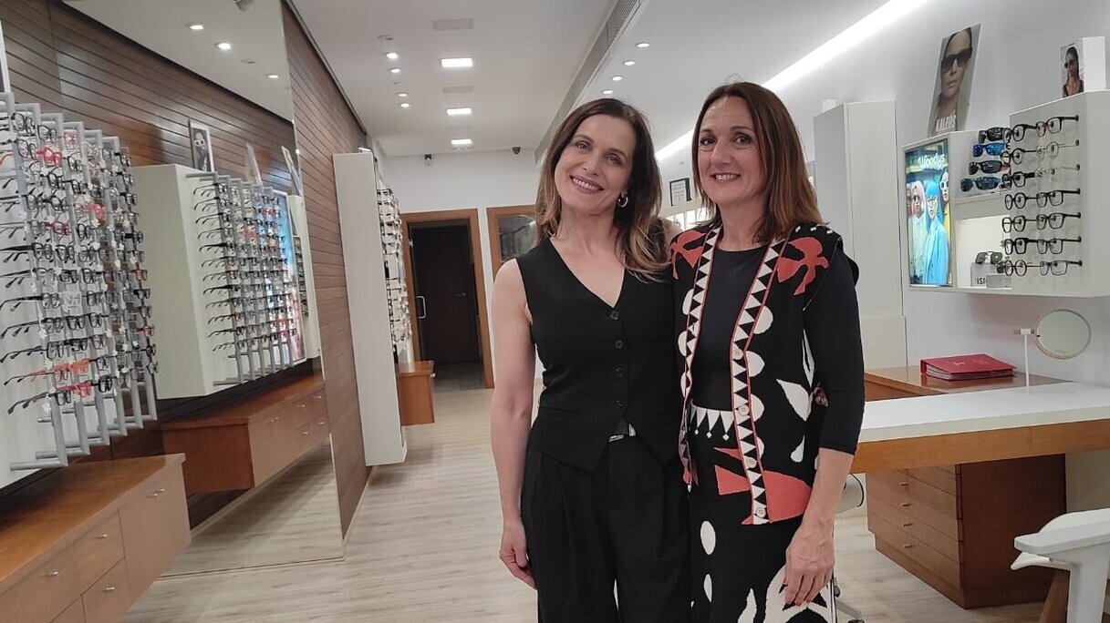 Otra de las ganadoras en la Óptica Sociedad de Murcia. (Cámara de Murcia)