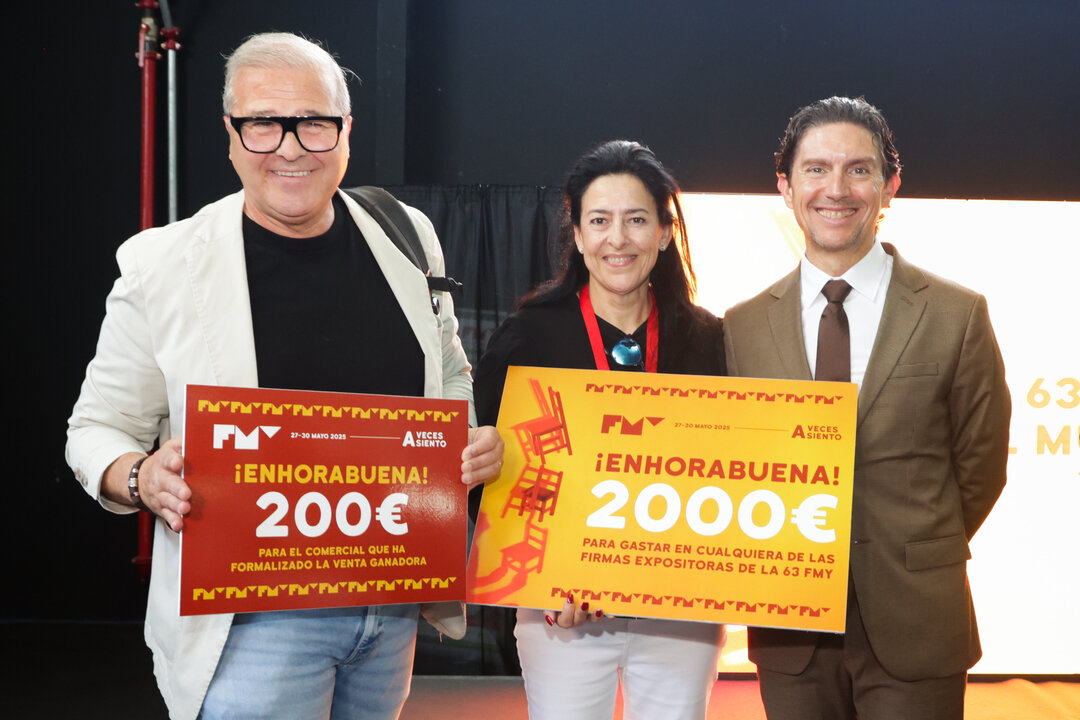 Ganadores de los cheques sorteados. (FMY)