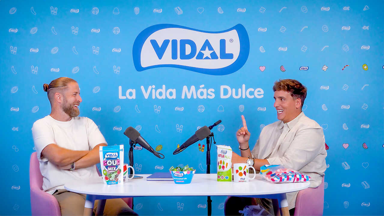 Xuso Jones en el podcast. (Vidal Golosinas)