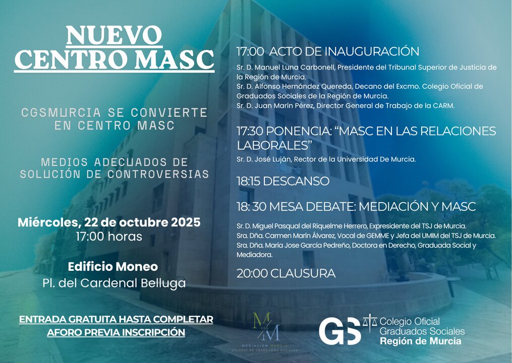 Programación del evento.