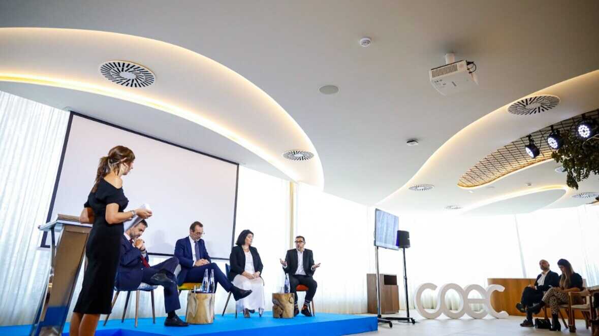 Mesa redonda de la Jornada de Dirigentes Empresariales de COEC. (COEC)