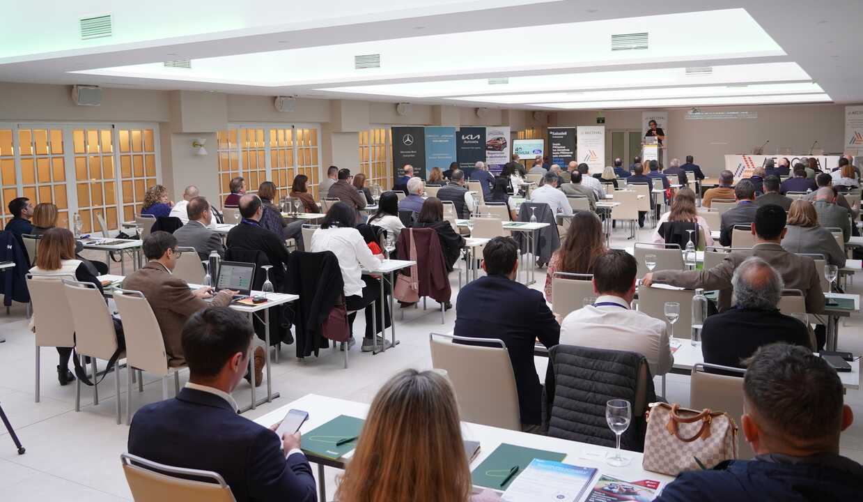 Un momento de la asamblea anual en los salones del hotel Alfonso XIII