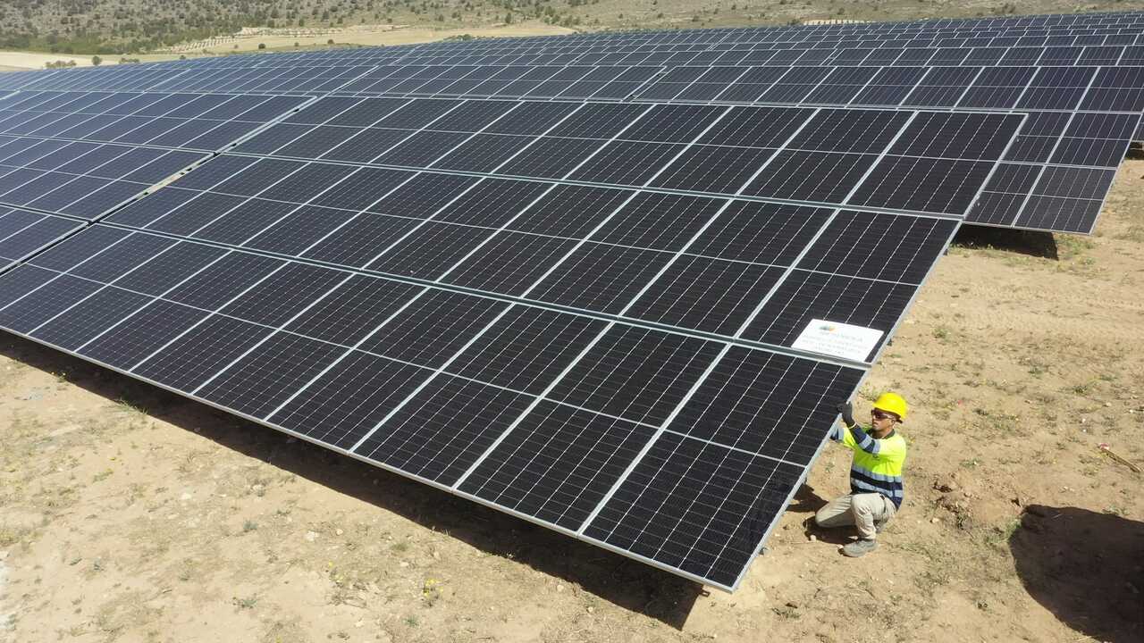 Planta Fotovoltaica Peñarrubia de Iberdrola en Yecla. (Yecla)
